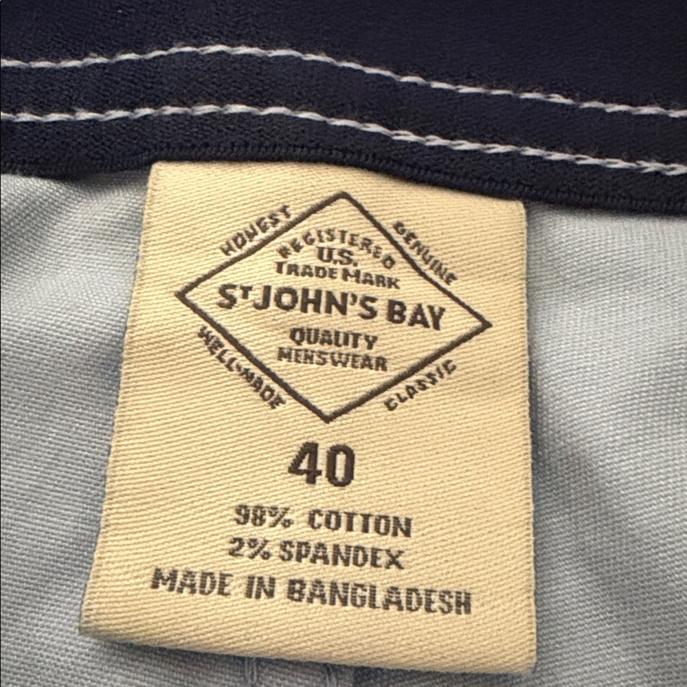St. John's Bay Light blue Shorts men’s - Picture 5 of 5